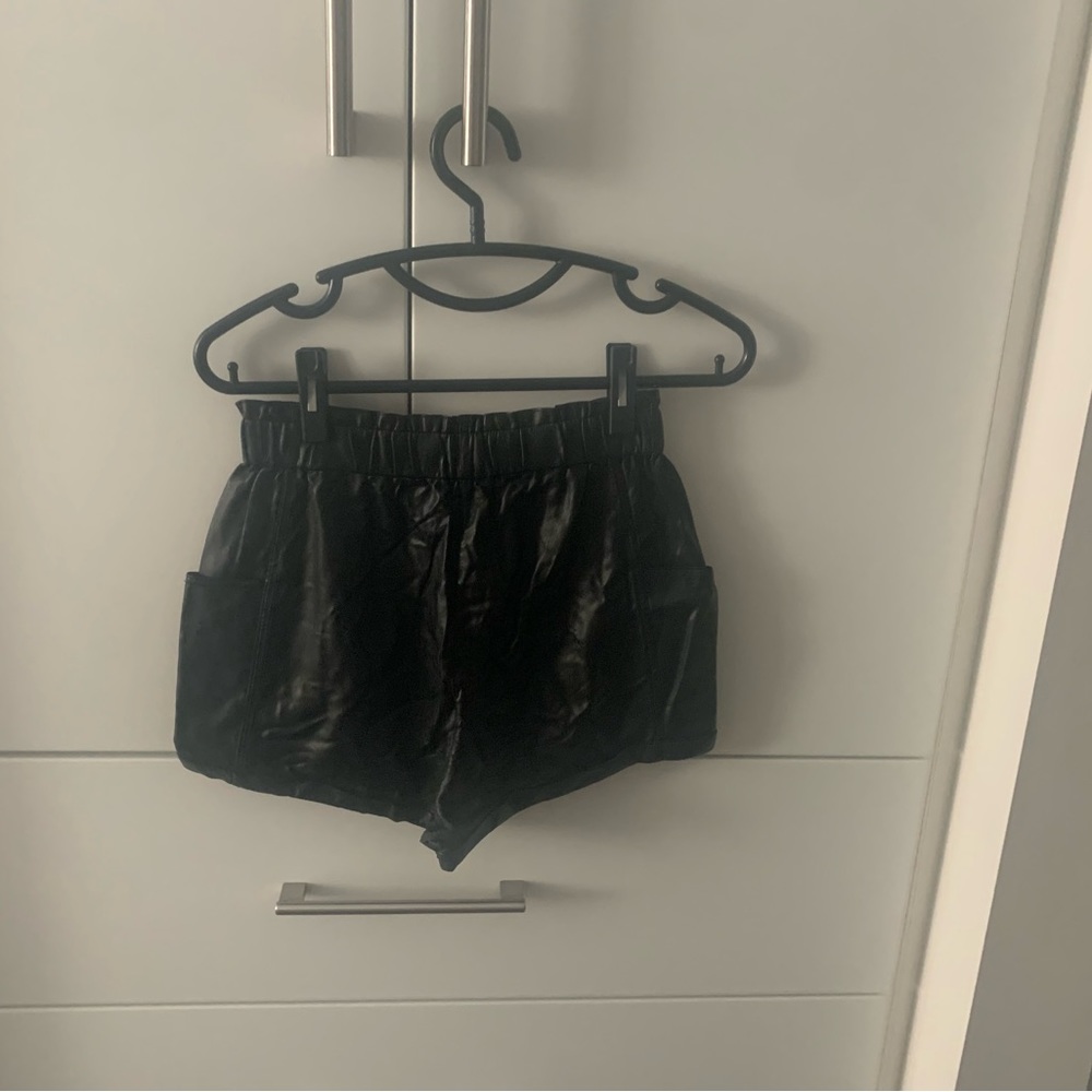 Leather Shorts